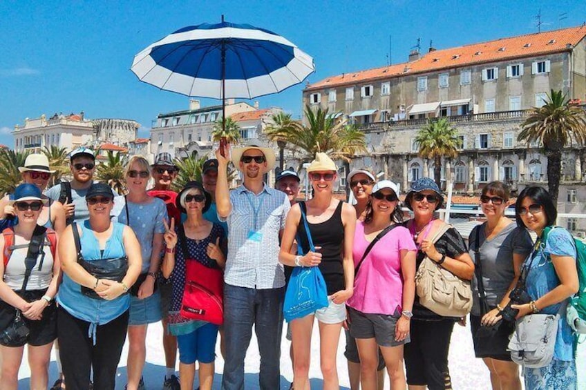 Grand Split Walking Tour with Diocletian's Palace and optional Wine Tasting 