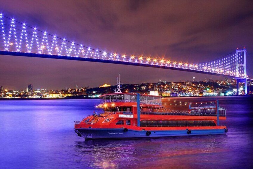 ISTANBUL: Dinner Cruise On The Bosphorus with Turkish night show