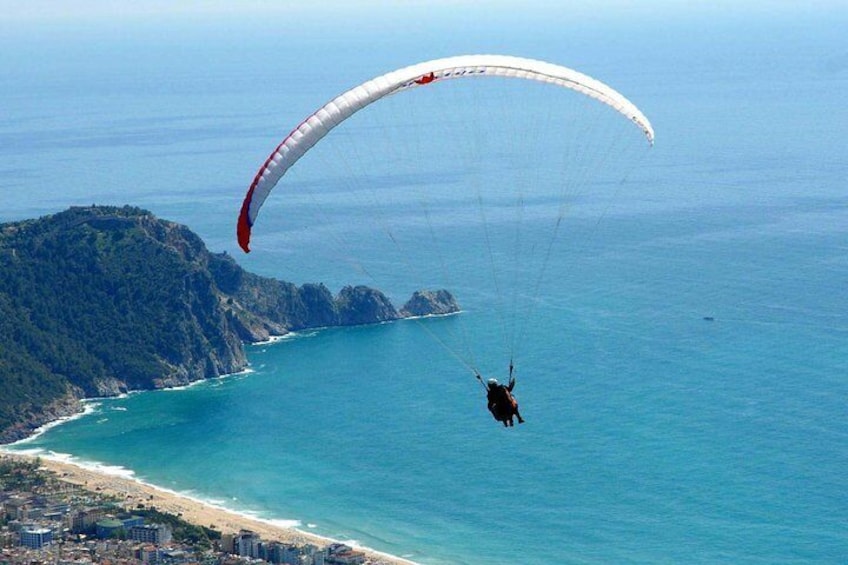 Alanya Paragliding Experience with Pilot