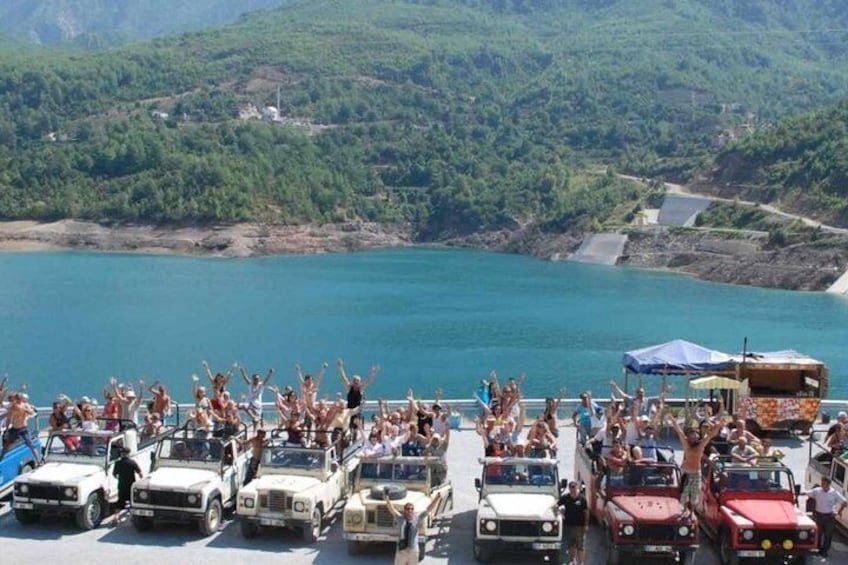 Alanya Jeep Safari with Dim River Lunch and Dim Cave