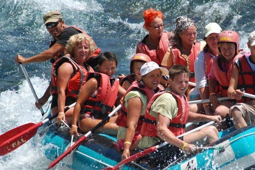 White-Water Rafting Experience from Side and Manavgat