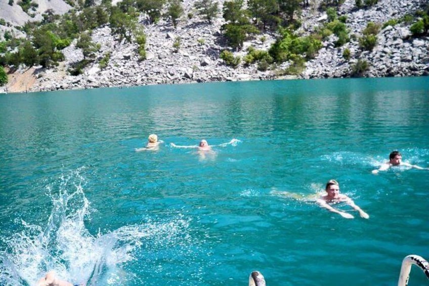 Green Canyon Full-Day All Inclusive Boat Trip