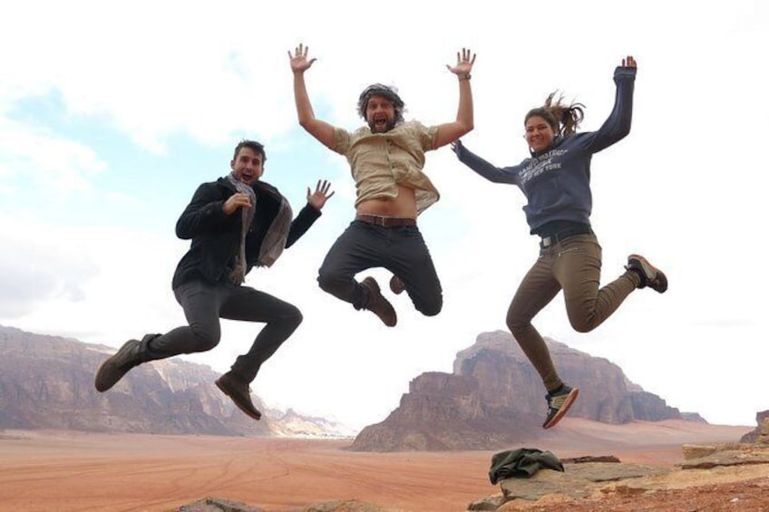 Show item 1 of 8. Wadi Rum 2, 3, 4 or 5 hour Jeep Tours with Bedouin Guide