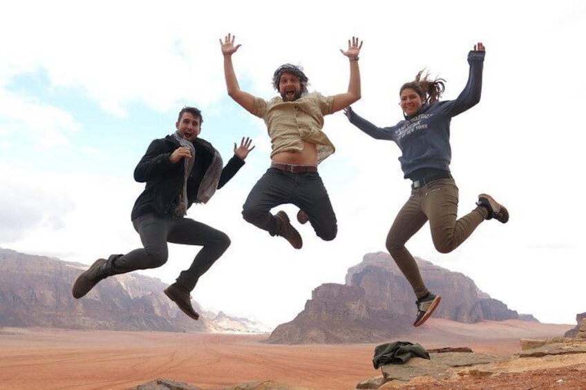Show item 5 of 8. Wadi Rum 2, 3, 4 or 5 hour Jeep Tours with Bedouin Guide