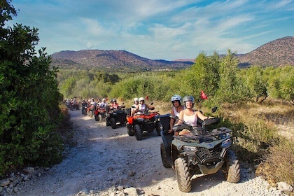 Bali Rethymno Quad Safari half day 55km Crosscountry Experience