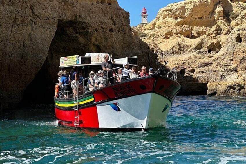 2 Hours Cruise Portimão to Benagil Cave & Marinha Beach