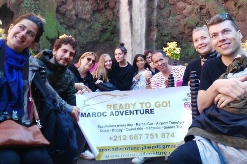 Guided Day tour of Ouzoud waterfalls from Marrakech