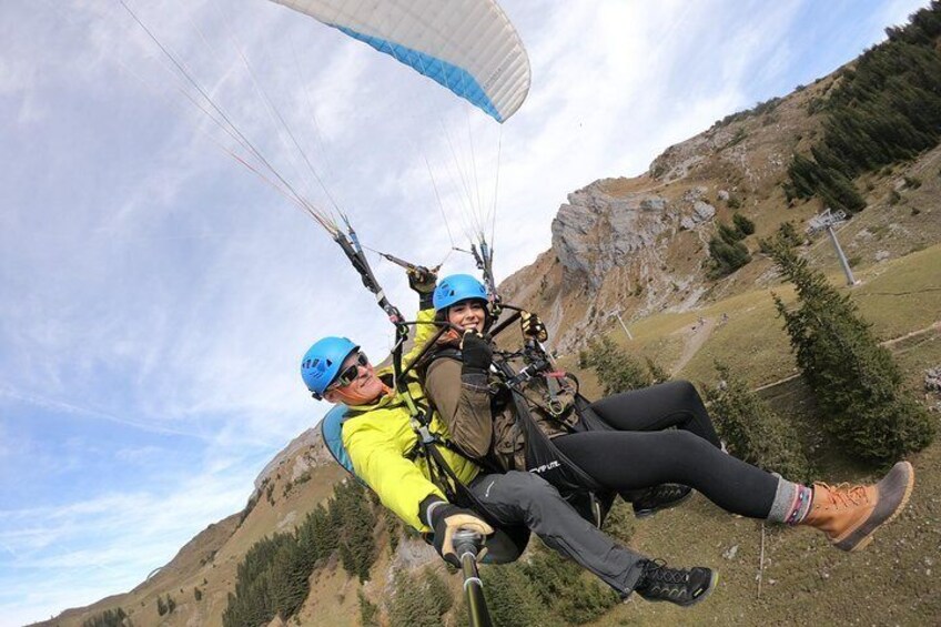 Tandem Flight Zurich-Engelberg