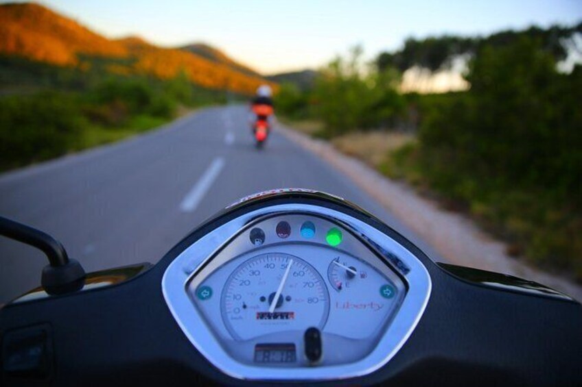Show item 5 of 6. Scooter 50cc rental Hvar