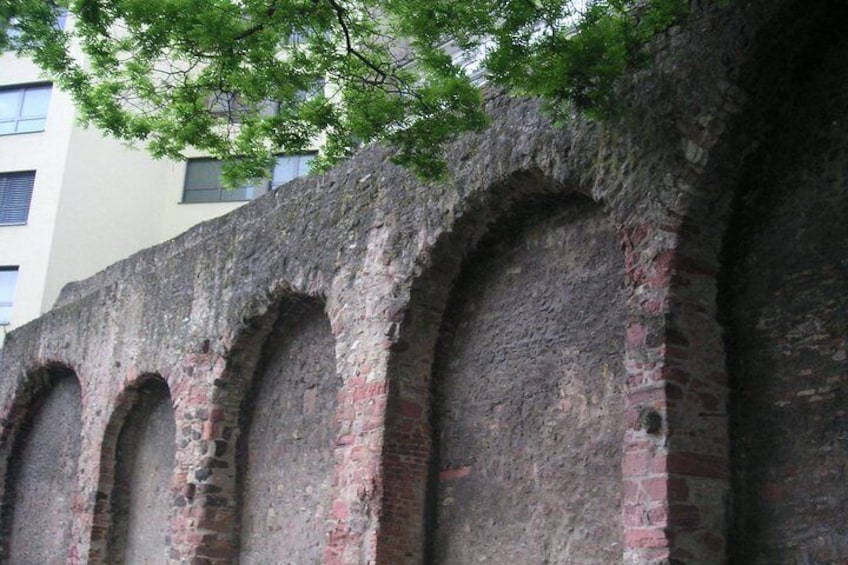 Staufenmauer / Medieval Jewish Ghetto Wall