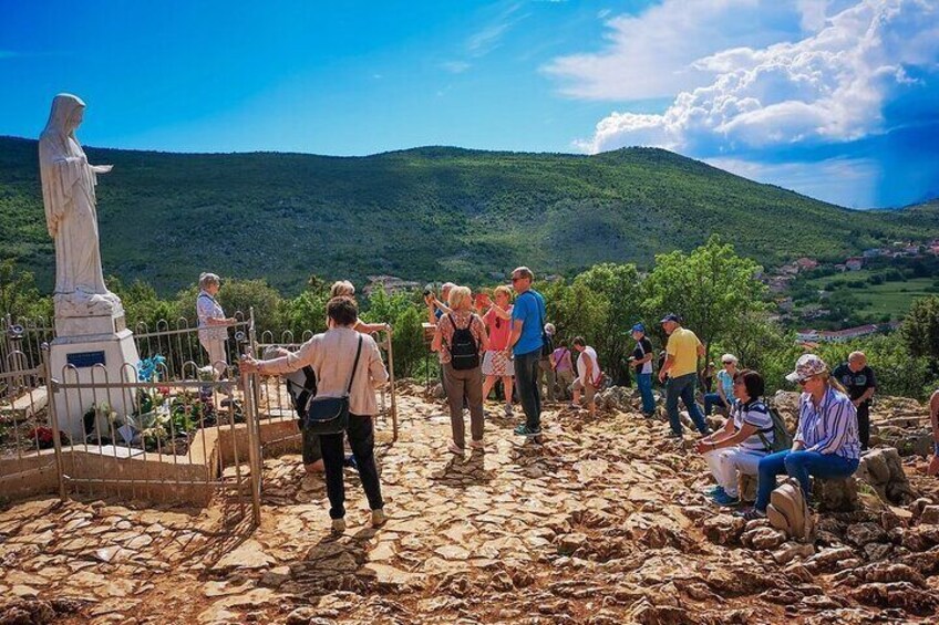 Hill of Appearance - Medjugorje - ALT Private Excursion from Dubrovnik