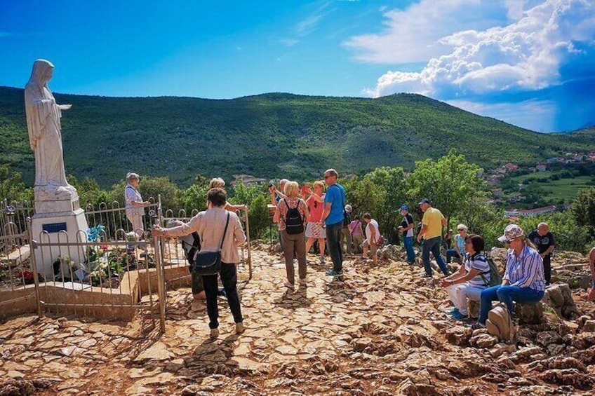 Hill of Appearance - Medjugorje - ALT Private Excursion from Dubrovnik