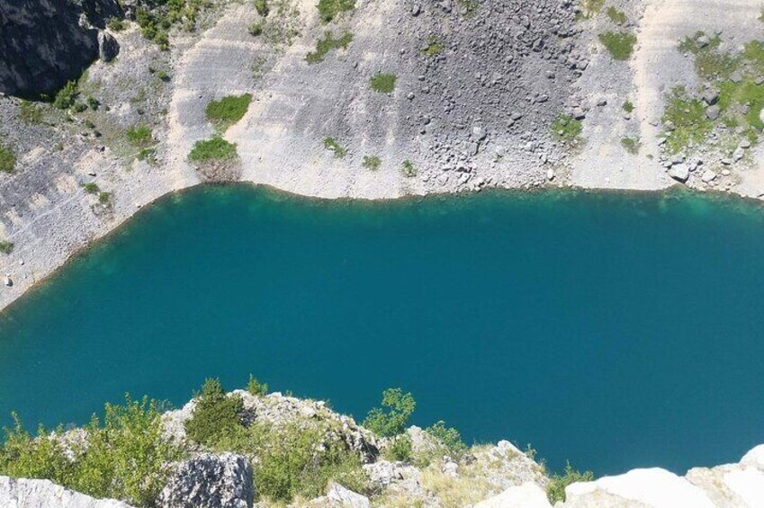 Blue & Red Lake Small Group Tour in Imotski with Food and Wine tasting