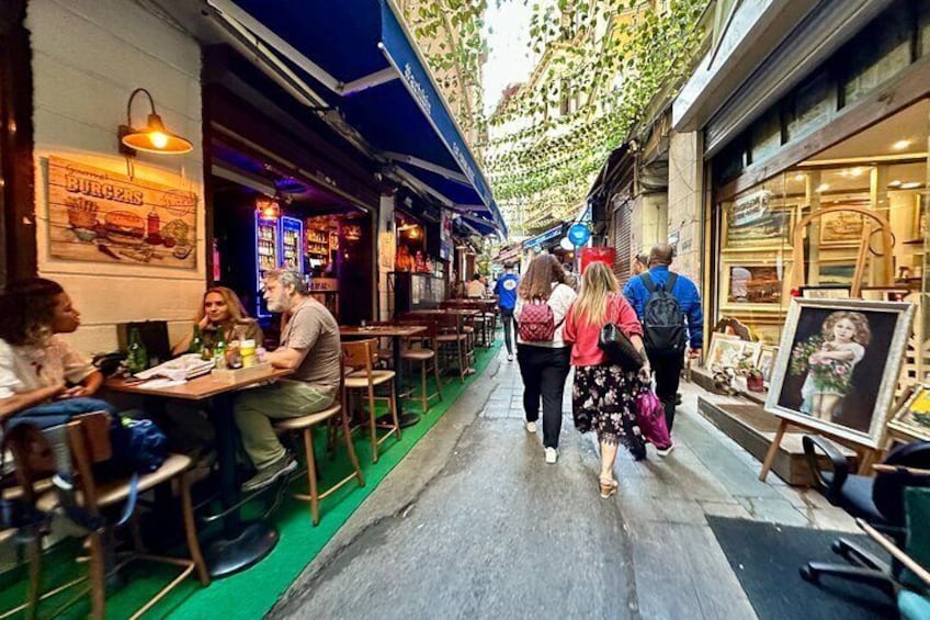 Istanbul Modern City Walking: Taksim to Galata With Secret Passages