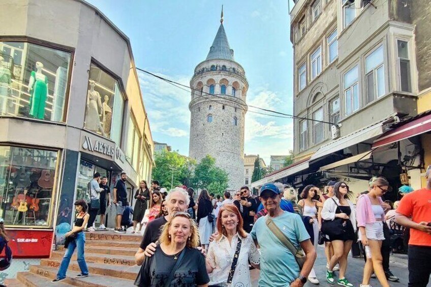 Istanbul Modern City Walking: Taksim to Galata With Secret Passages