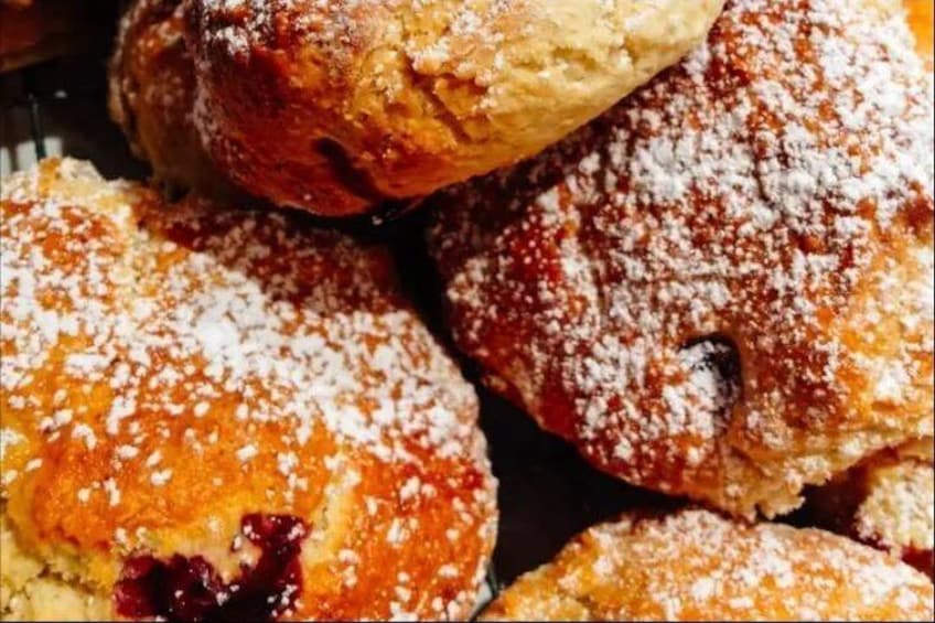 Traditional Irish Homemade Baking Scones and Bread