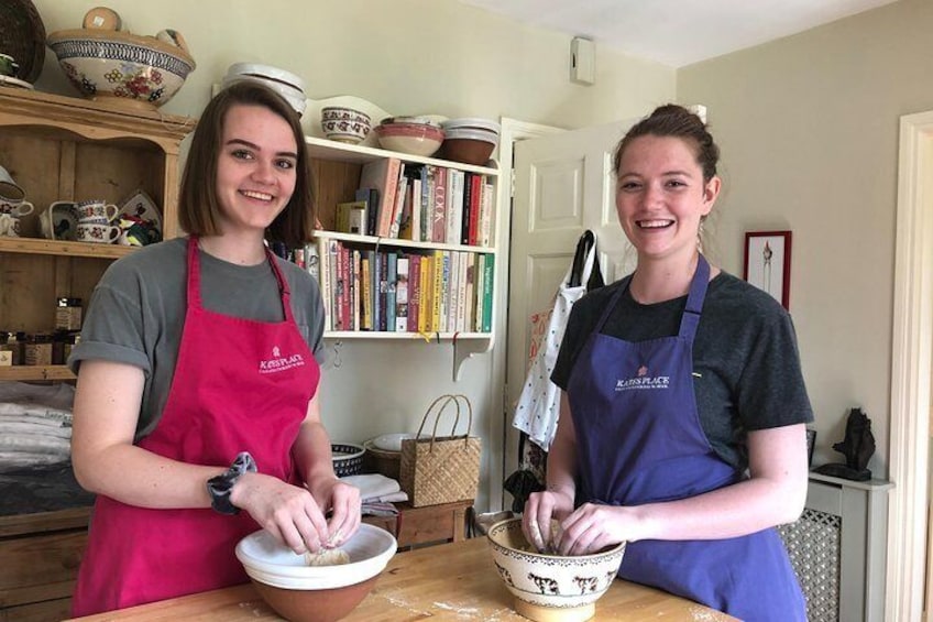 Scone making sisters