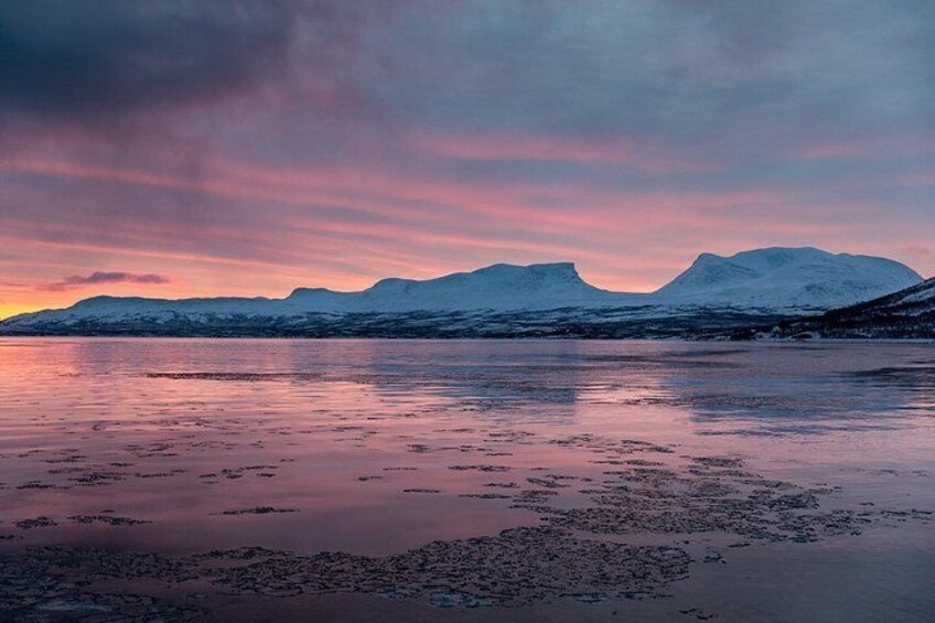Morning hike in Abisko National Park