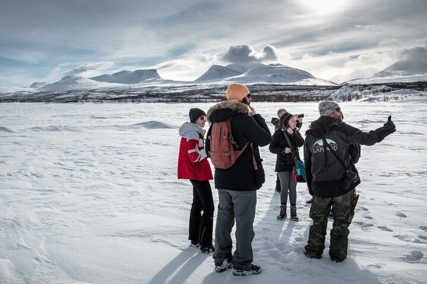 Morning hike in Abisko National Park