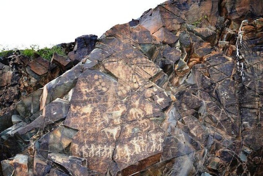 Ancient petroglyphs of Tamgaly - UNESCO World Heritage