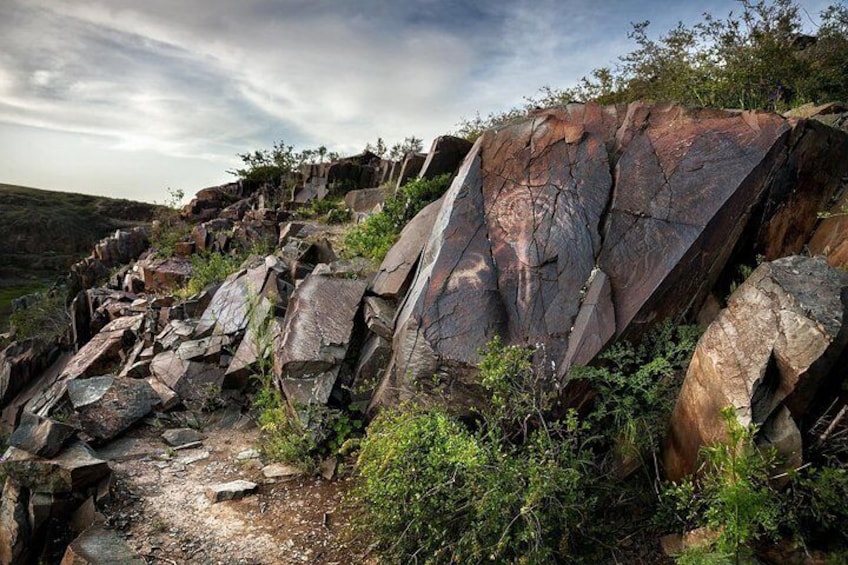 Ancient petroglyphs of Tamgaly - UNESCO World Heritage