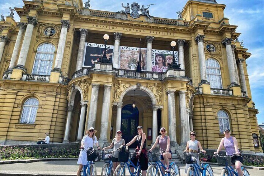 Zagreb Highlights Bike Tour 