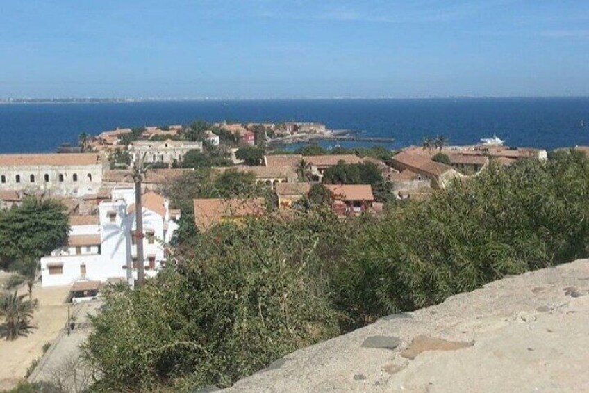 A view of Goree Island