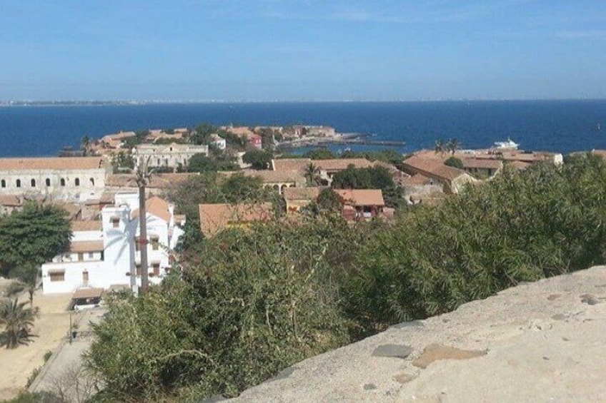 A view of Goree Island