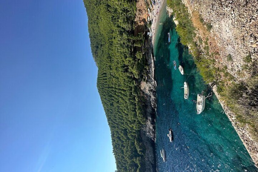 8h from Dubrovnik to the Elafiti islands with Quicksilver 675 boat