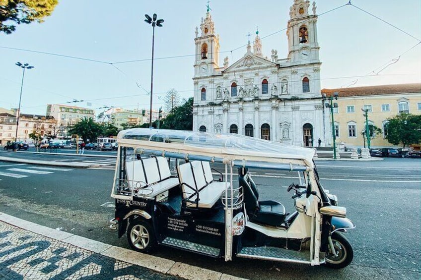 True 4Hour/Half day TukTuk Tour of Lisbon. A Remarkable Overview. Leave town as a Local