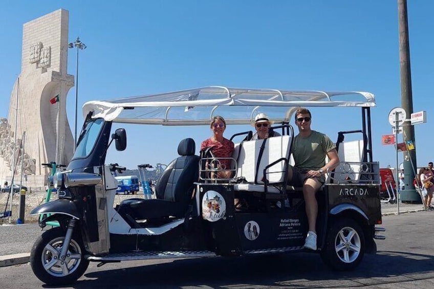 True 4Hour/Half day TukTuk Tour of Lisbon - Local Overview!