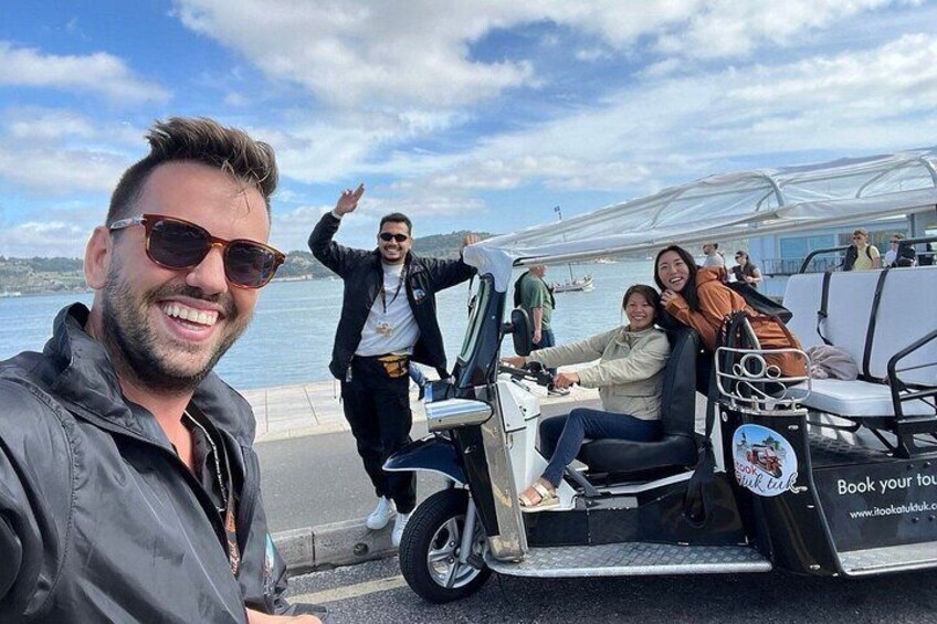 True 4Hour Private Tuk Tuk Tour Discover Lisbon with a Local