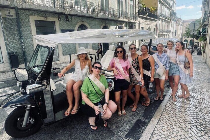 True 4Hour/Half day TukTuk Tour of Lisbon - Local Overview!