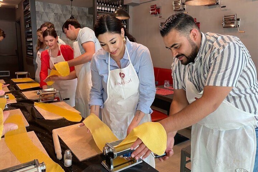 Become a Masterchef in Rome: Pasta, Ravioli and Tiramisù Class