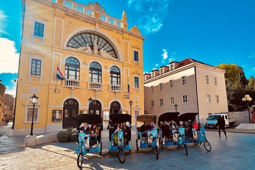  Split Private Rickshaw Tour