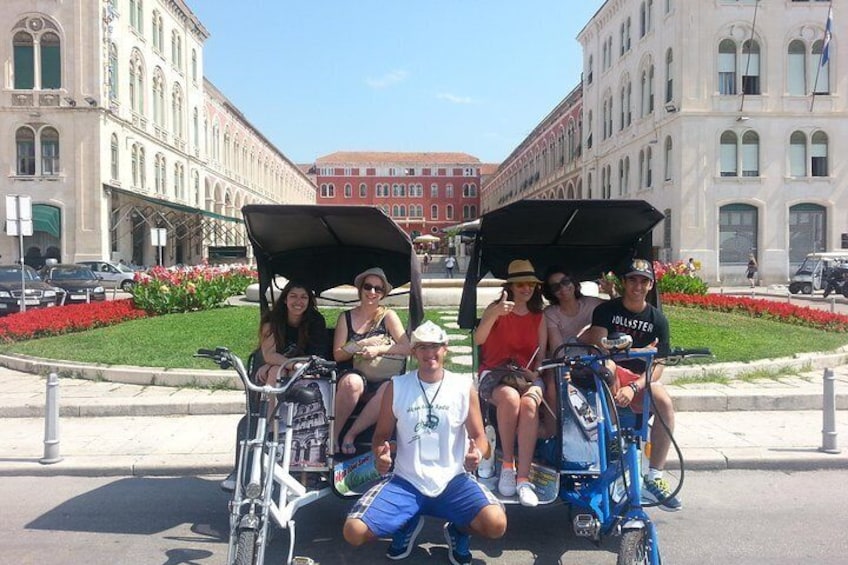  Split Private Rickshaw Tour