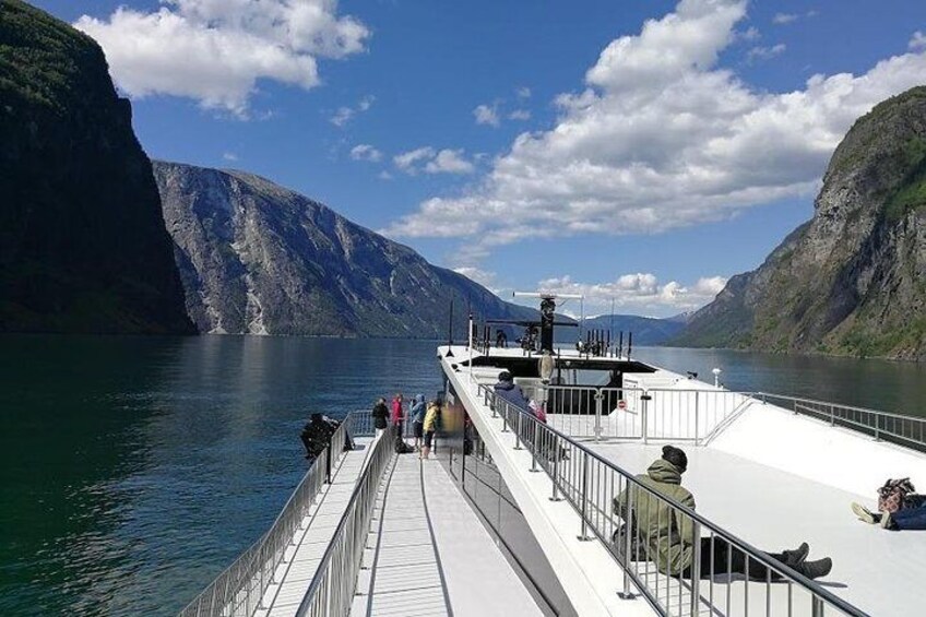 Private day tour to Flam - incl Premium Nærøyfjord Cruise and Flåm Railway