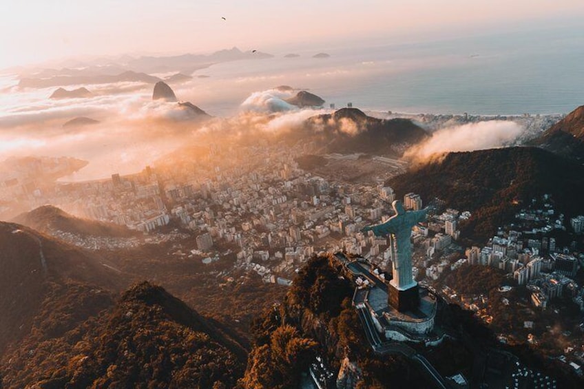 The Best of Rio Helicopter Flight - Sugar Loaf and Christ the Redeemer