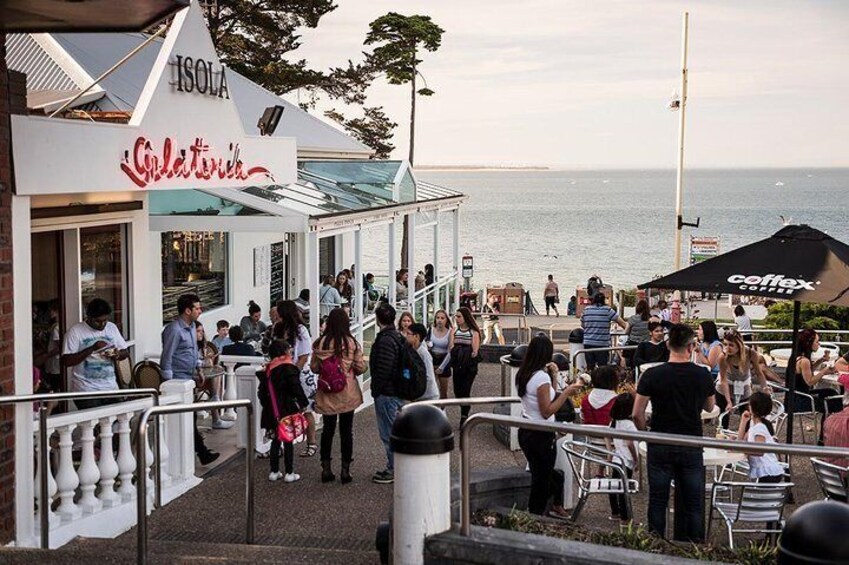 the town of Cowes on Phillip island