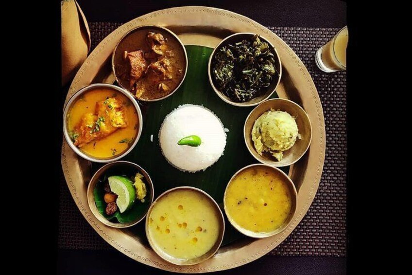 Assamese Thali