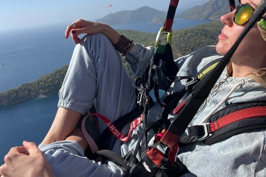 Paragliding In Fethiye Oludeniz, Turkey