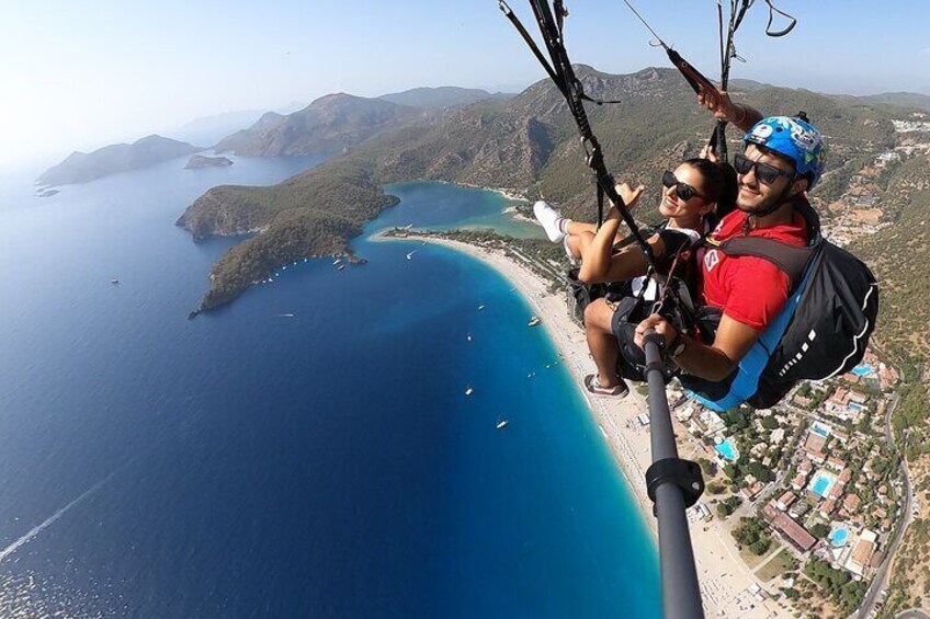 Paragliding at Fethiye Oludeniz, Turkey (deposite)