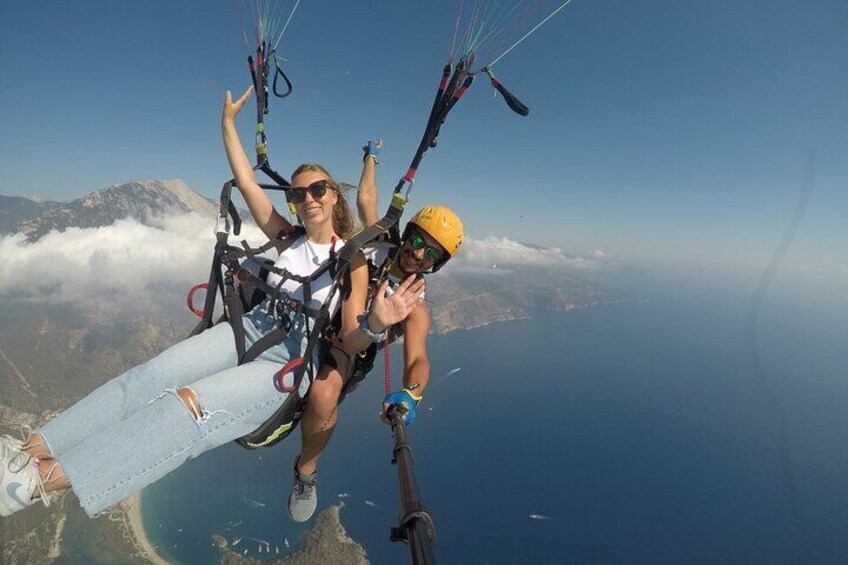 Paragliding at Fethiye Oludeniz