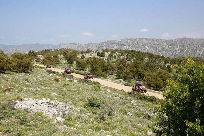 Off Road Guided Buggy Tour in Srd Hill