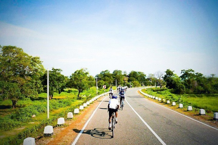 Cycling in Jaffna City