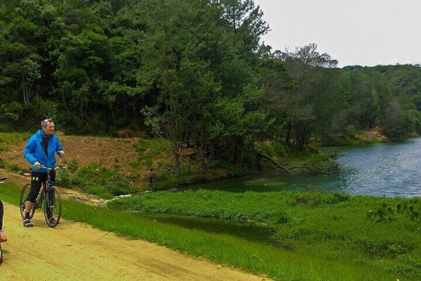 Cycling in Nuwara Eliya City