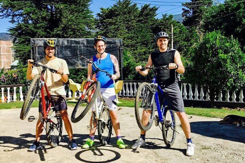 Cycling in Nuwara Eliya City