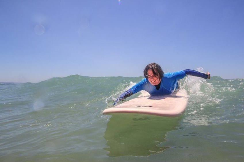 The Surf Instructor in Costa da Caparica