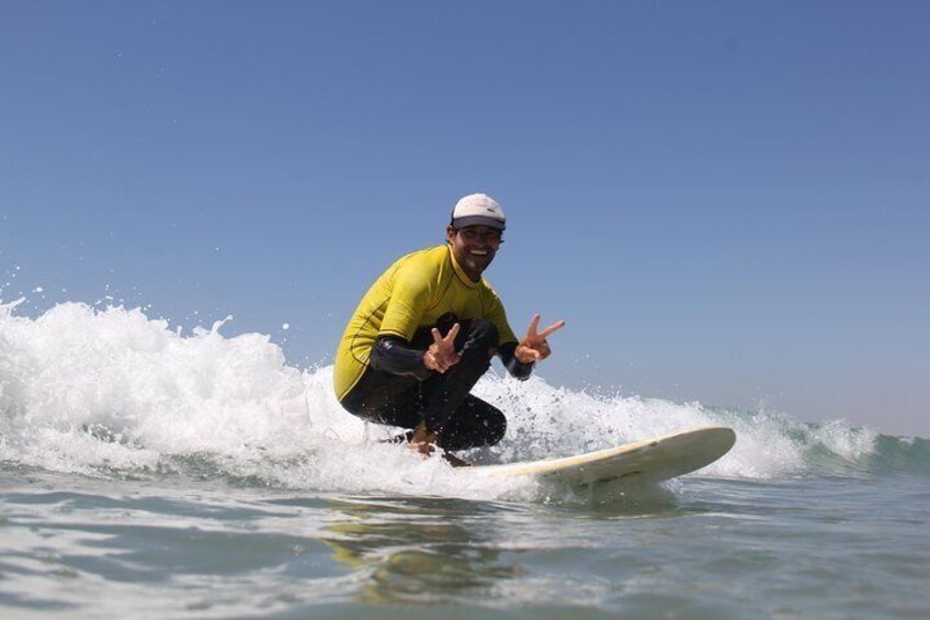 The Surf Instructor in Costa da Caparica