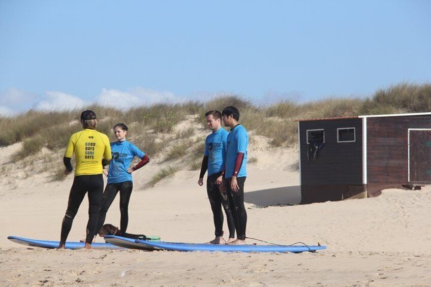 The Surf Instructor in Costa da Caparica